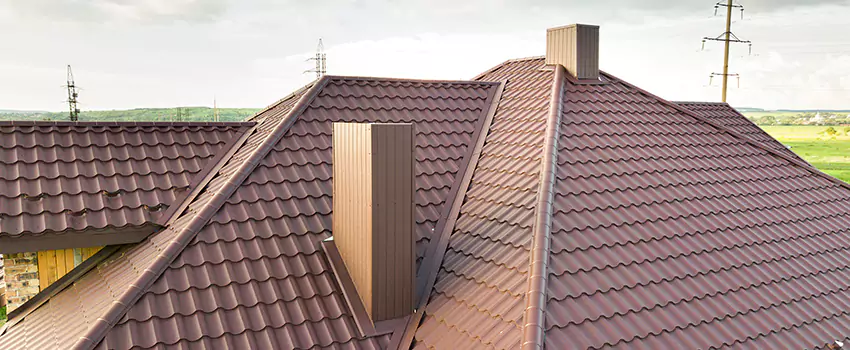 Residential Chimney Flashing Restoration in Plattsburgh, NY