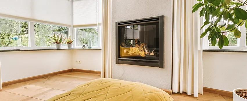 Residential Fireplace Ceramic Glass Installation in Plattsburgh, NY