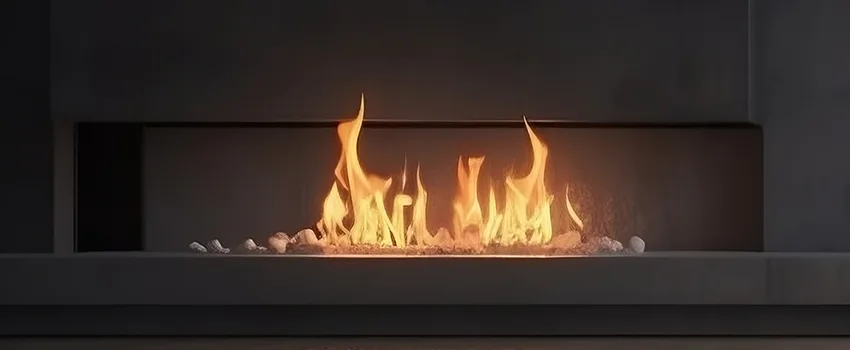 B-Vent Gas Fireplace Installation in Plattsburgh, NY