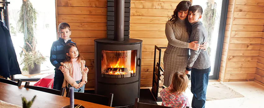 Morso Cast Iron Fireplace Insert Installation in Plattsburgh, New York