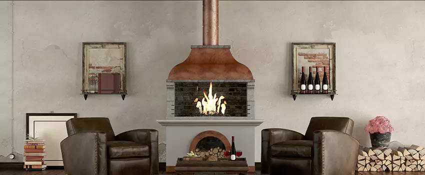 Thelin Hearth Products Providence Pellet Insert Fireplace Installation in Plattsburgh, NY