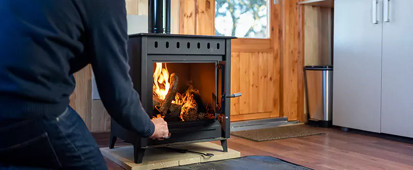 Open Hearth Wood Fireplace Installation in Plattsburgh, NY